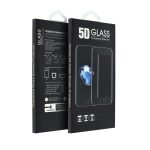 5D celolepiace tvrdené sklo - pre iPhone 17 (ochrana súkromia) čierne