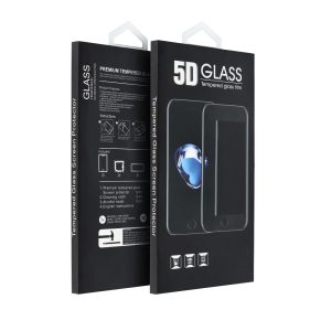 Tvrdené sklo 5D Full Glue - pre Motorola G17 čierne
