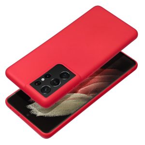 Puzdro na Samsung A35 5G Soft, červené